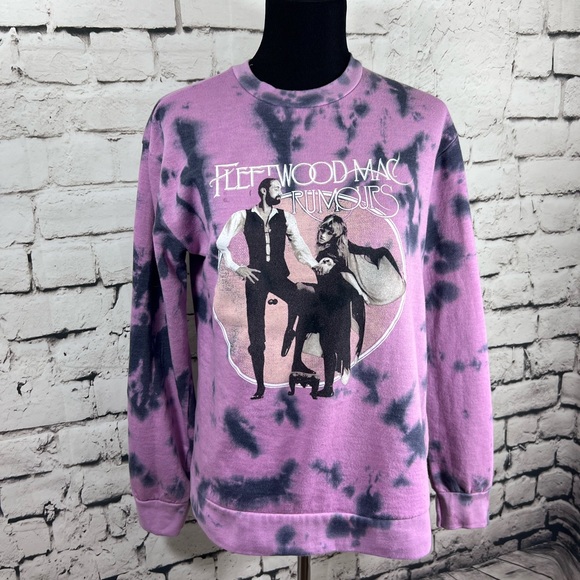 Fleetwood Mac Tops - Fleetwood Mac Sweatshirt Tie Dye 2018 Rumors Tour Official Medium